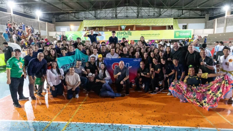 Com clima competitivo, Jogos Estudantis 2025 são abertos em Cuiabá