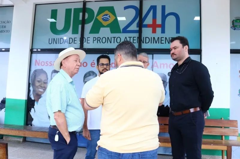 Sinop: Vistoria na UPA: Prefeito Roberto Dorner Acompanha Avanços na Saúde de Sinop