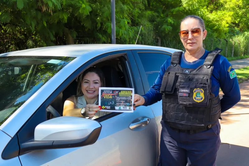Sinop dá início à campanha Maio Amarelo com blitz educativa