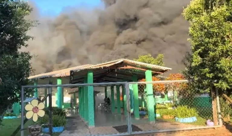 Sinop: aulas em escola atingida pelo fogo são retomadas hoje