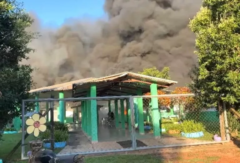 Sinop: aulas em escola atingida pelo fogo são retomadas hoje