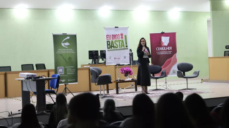 Rondonópolis recebe campanha “Eu Digo Basta!” com palestra, escuta ativa e acolhimento
