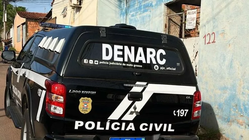 Polícia Civil cumpre buscas em casas de traficantes e prende cinco em flagrante em Cuiabá