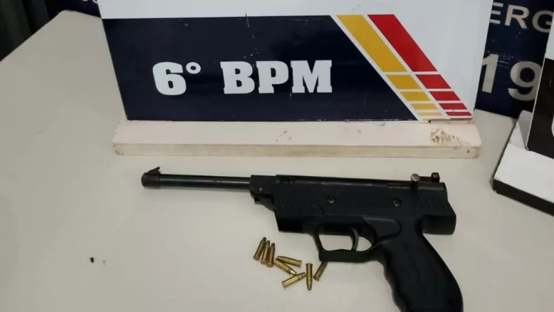 Polícia Militar prende membro de facção criminosa com arma de fogo e munições em Cáceres