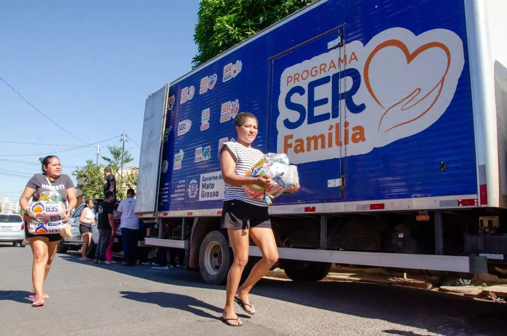 Setasc entrega mais de 1.900 cestas básicas nesta semana em Cuiabá