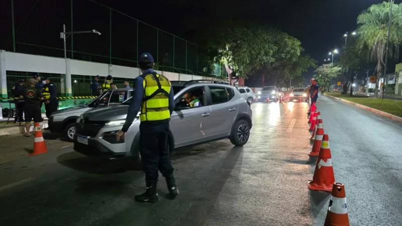 Treze motoristas são presos em duas edições da Operação Lei Seca em Cuiabá
