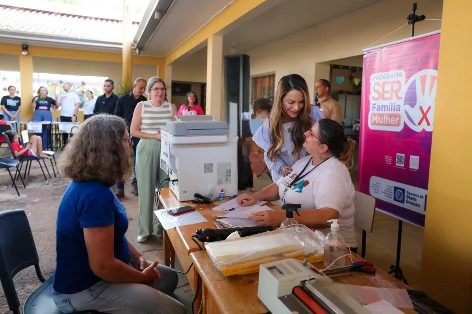 Primeira-dama de MT participa do Mutirão da Cidadania e Mutirão SER Família em Araguaiana e Pontal do Araguaia nesta terça (15)
