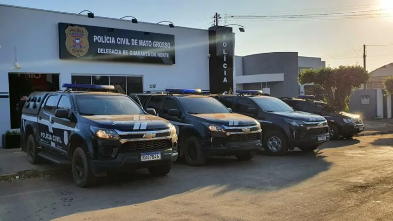 Polícia Civil prende 3 integrantes de facção com armas e drogas em Guarantã do Norte