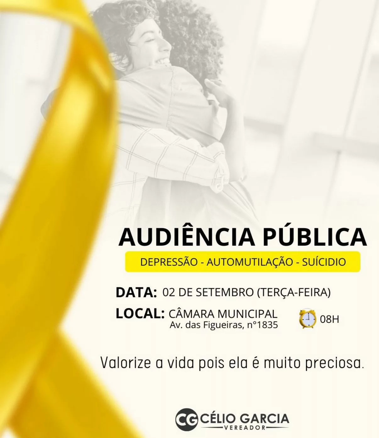 Audiência Pública sobre Saúde Mental em Sinop: Uma Iniciativa do Vereador Célio Garcia