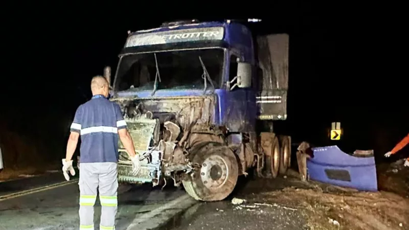 Colisão entre carro e carreta deixa dois mortos na BR-364 em Mato Grosso