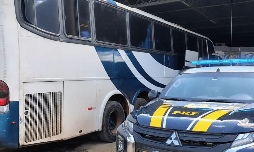 PRF apreende ônibus clandestino que saiu de Sinop e iria para Maranhã