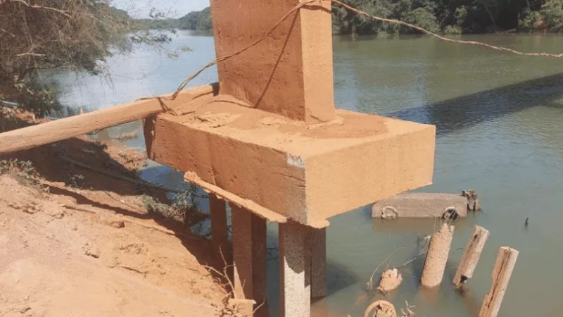 Desvio em rodovia entre Sorriso e Tapurah começa nesta terça para obras em ponte danificada