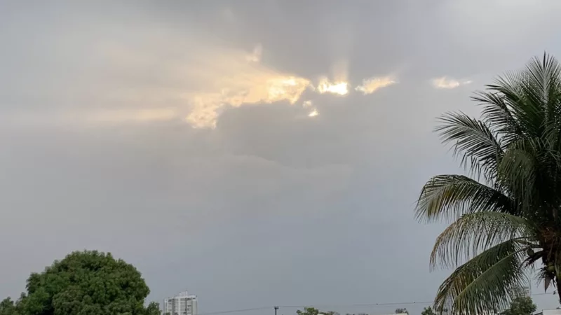 Chove em Cuiabá e calor deve diminuir em algumas cidades no Nortão; previs