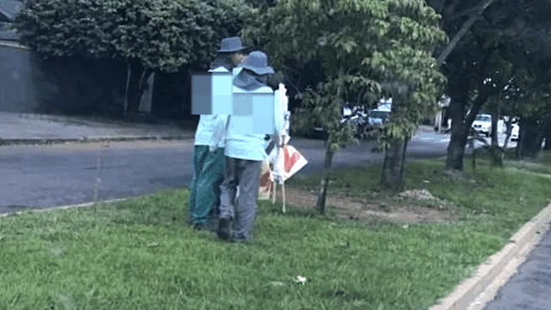 Sinop: outdoors, faixas e painéis instalados irregularmente são removidos