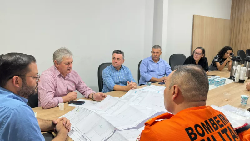 Projeto da Nova Sede do Corpo de Bombeiros é Apresentado ao Deputado Dilmar Dal Bosco em Sinop