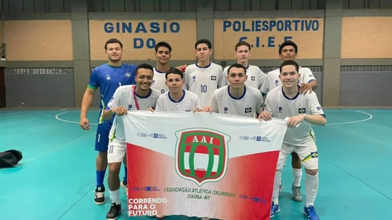 Itaúba conquista título nacional de futsal nos Jogos da Juventude