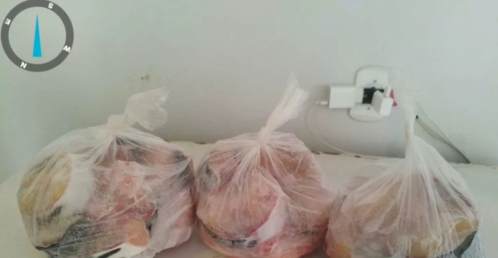 Sema e PM apreendem 6,8kg de cachara descaracterizada em Gaúcha do Norte
