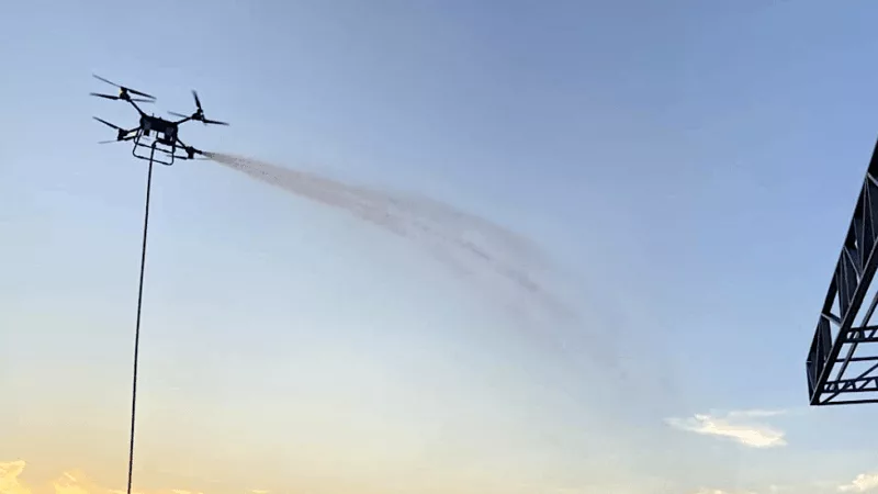 Sinop Recebe o Primeiro Drone do Estado para Combate a Incêndios em Edifícios