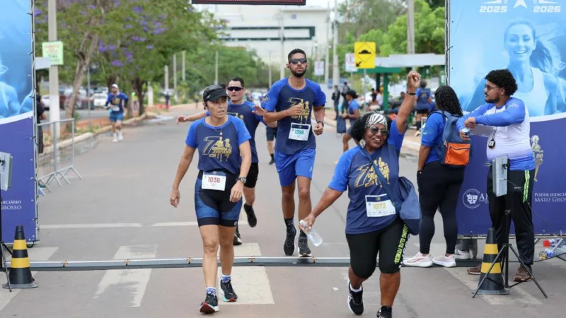 Corrida reúne magistrados, servidores e comunidade em clima de confraternização