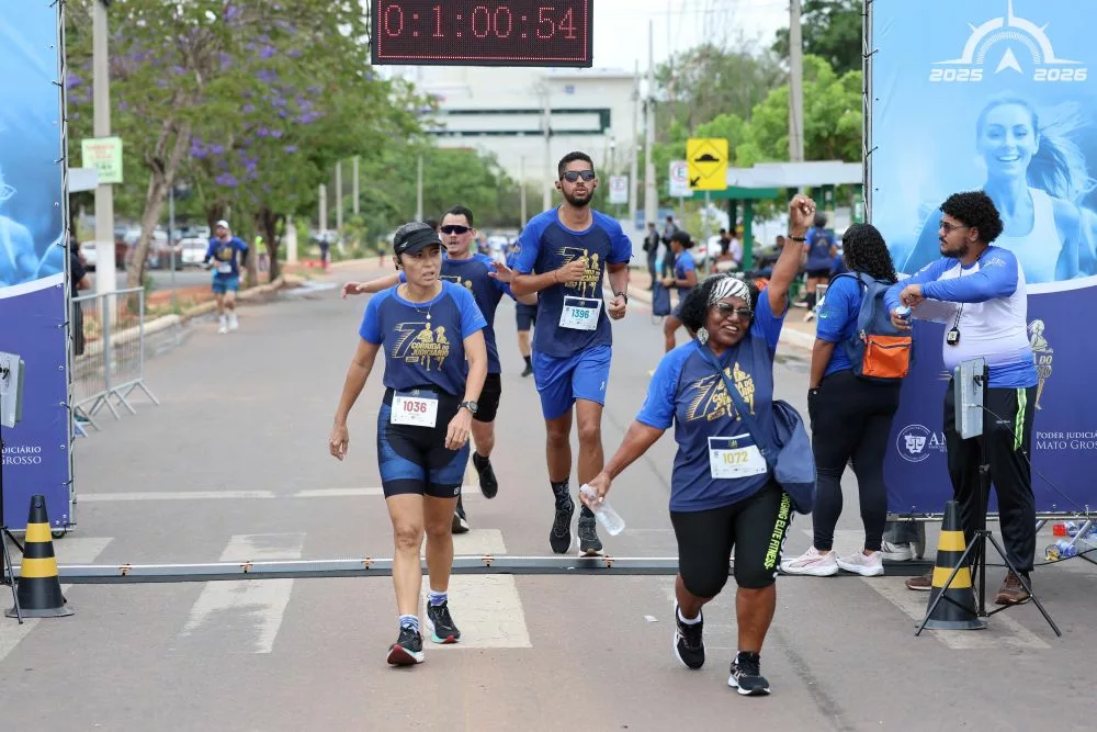 Corrida reúne magistrados, servidores e comunidade em clima de confraternização