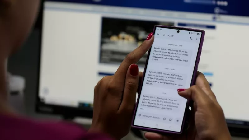 Saiba como se cadastrar para receber alertas da Defesa Civil no seu celular