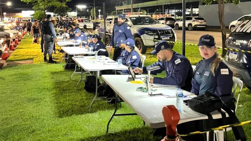 Sinop: blitz da lei seca tem 23 presos por embriaguez e 55 veículos são apreendidos