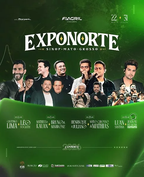 Exponorte 2026 promete superar sucesso da edição inaugural em Sinop