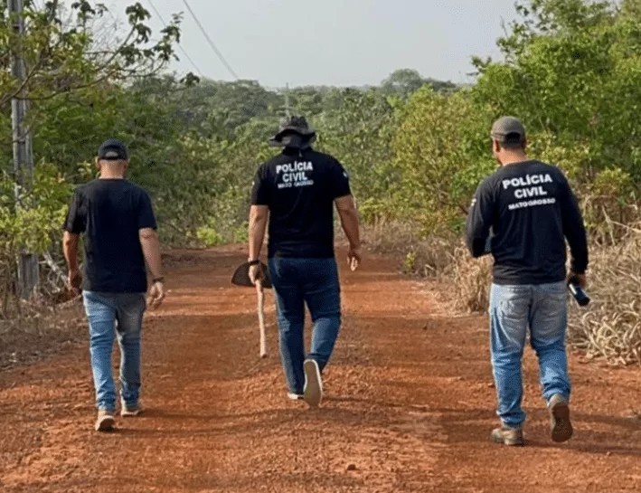 Corpo de jovem desaparecido é localizado em cova rasa em Mato Grosso; três presos