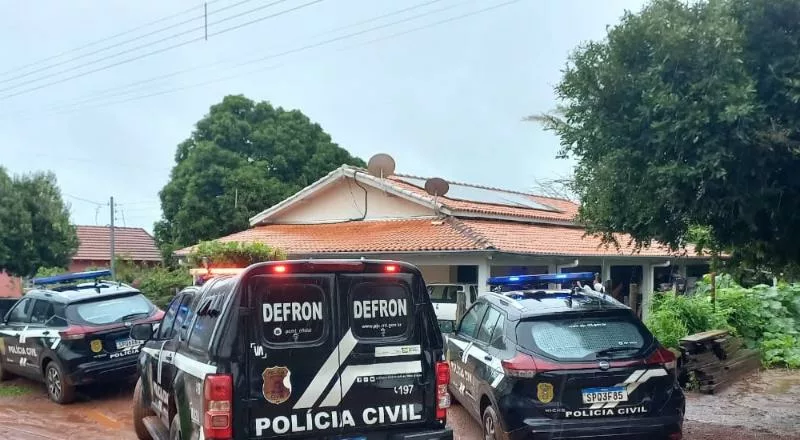 Polícia Civil cumpre ordens judiciais em Porto Esperidião e Glória D’Oeste relacionadas a crime de homicídio