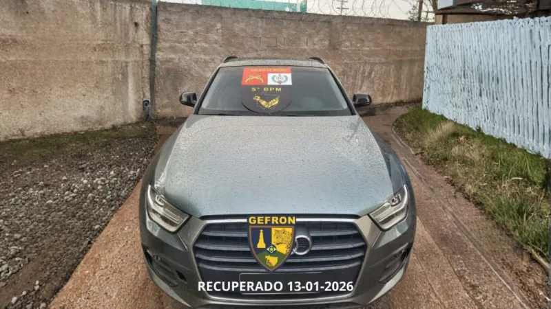 Força-tarefa do Gefron recupera dois veículos clonados avaliados em quase R$ 150 mil