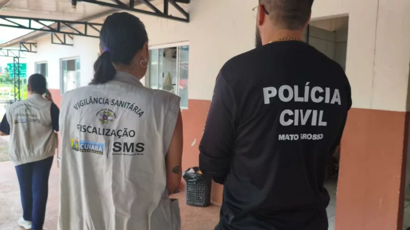 Polícia Civil e Vigilância Sanitária fecham comércio ilegal de pescado vivo em Cuiabá