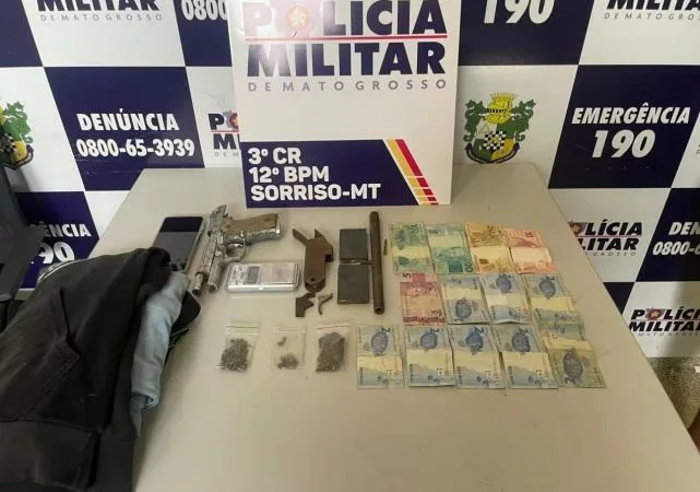 Polícia Militar localiza e prende suspeito de render casal de idoso durante roubo em Sorriso