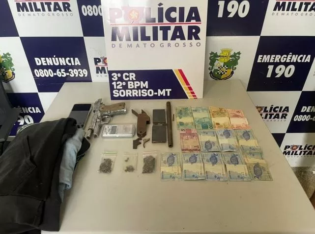 Polícia Militar localiza e prende suspeito de render casal de idoso durante roubo em Sorriso