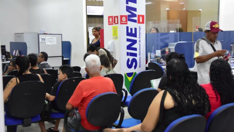 Sine-MT disponibiliza mais de 2,1 mil vagas de emprego nesta semana