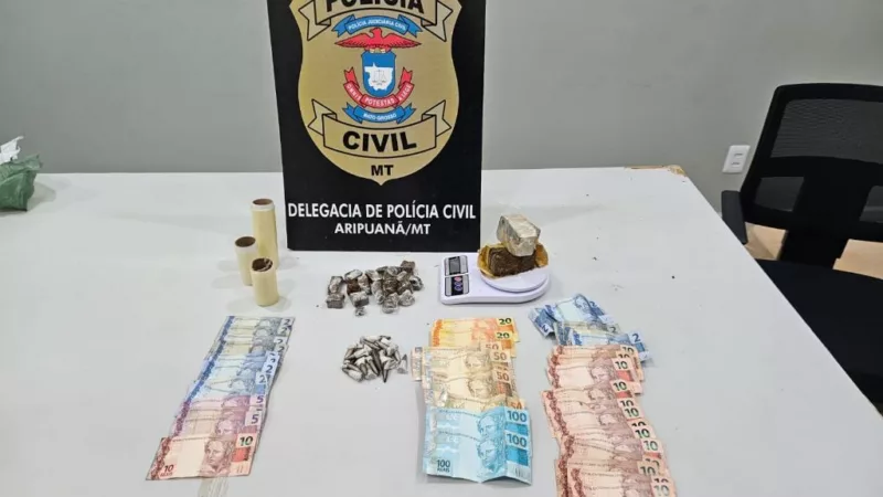 Polícia Civil prende duas mulheres em flagrante por tráfico de drogas em Aripuanã
