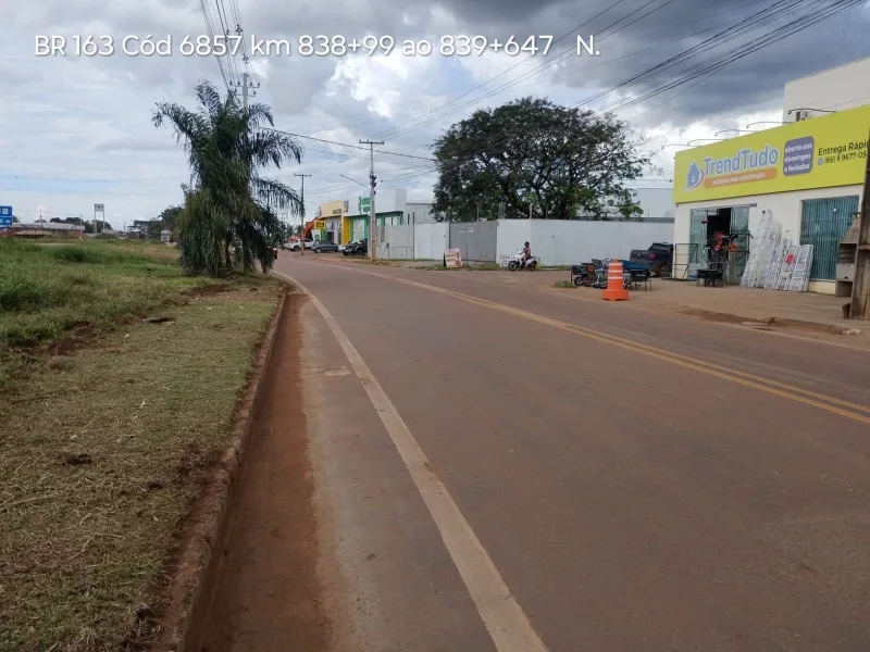 Prefeitura de Sinop cobra e concessionária realiza limpeza das margens da BR-163