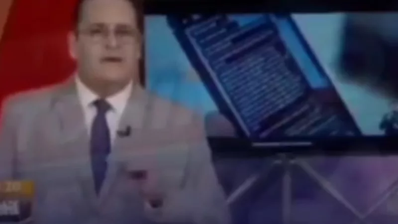 Apresentador do Cidade Alerta MT passa mal ao vivo e assusta telespectadores