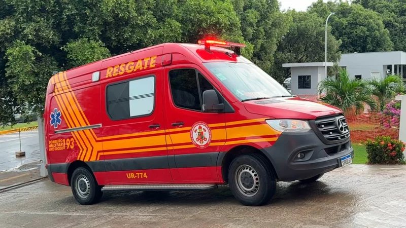 Bebê engasga com leite materno, tem princípio de parada cardíaca e é salvo por Bombeiros em Mato Grosso